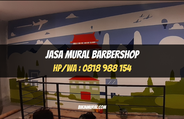Jasa Mural Barbershop