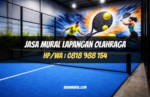 Jasa Mural Lapangan Olahraga