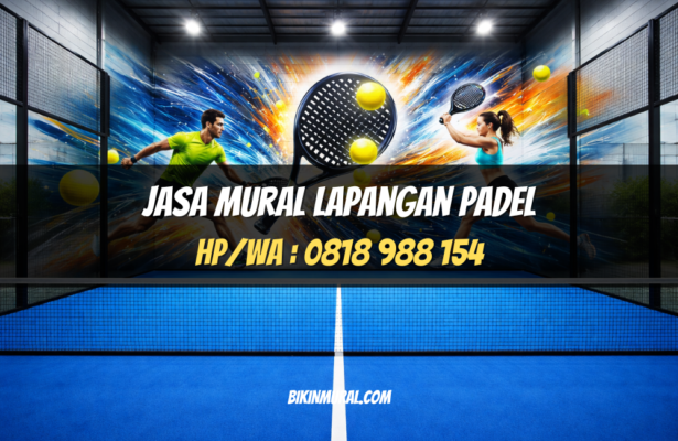 Jasa Mural Lapangan Padel